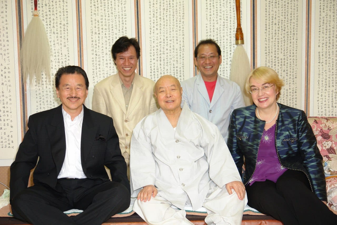 Dr. Marina Lobova with colleagues